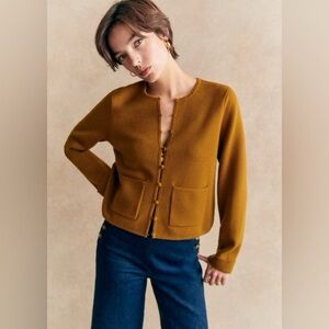 NWT Sezane Brielle Cardigan
